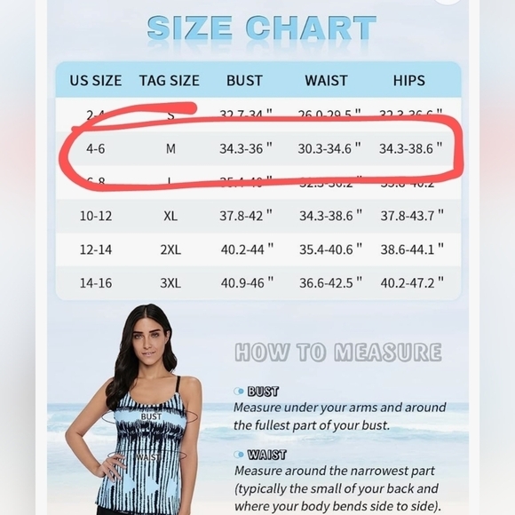 Tankini top bundle - Picture 16 of 16